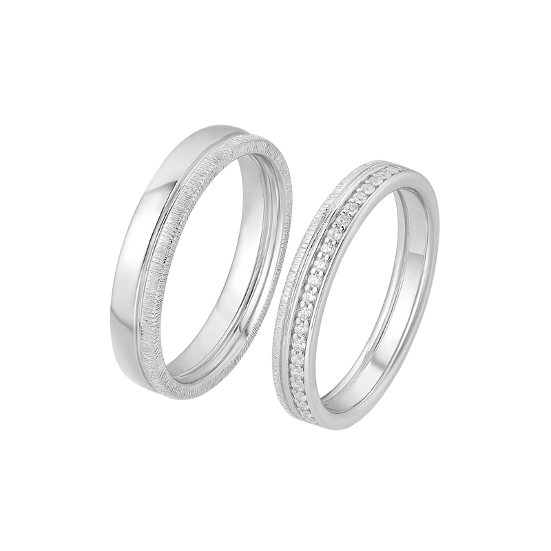 925 Sterling Silver Love Everlasting Couple's Rings | Sterling Silver  Jewelry | Wholesale Jewelry Manufacturer | HUNGKUANG
